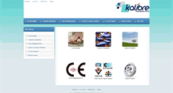 Desktop Screenshot of kalibre.com.tr